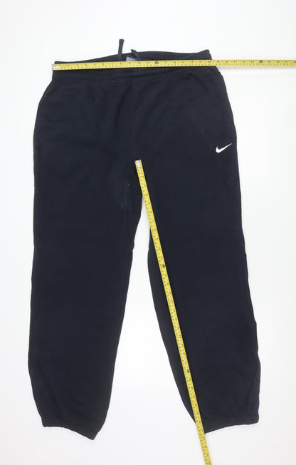 Nike Men’s Blue XL Sweatpants Tapered Cotton Blend Activewear