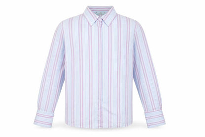 Hawes & Curtis Men’s Blue Striped Long Sleeve Shirt Size 20