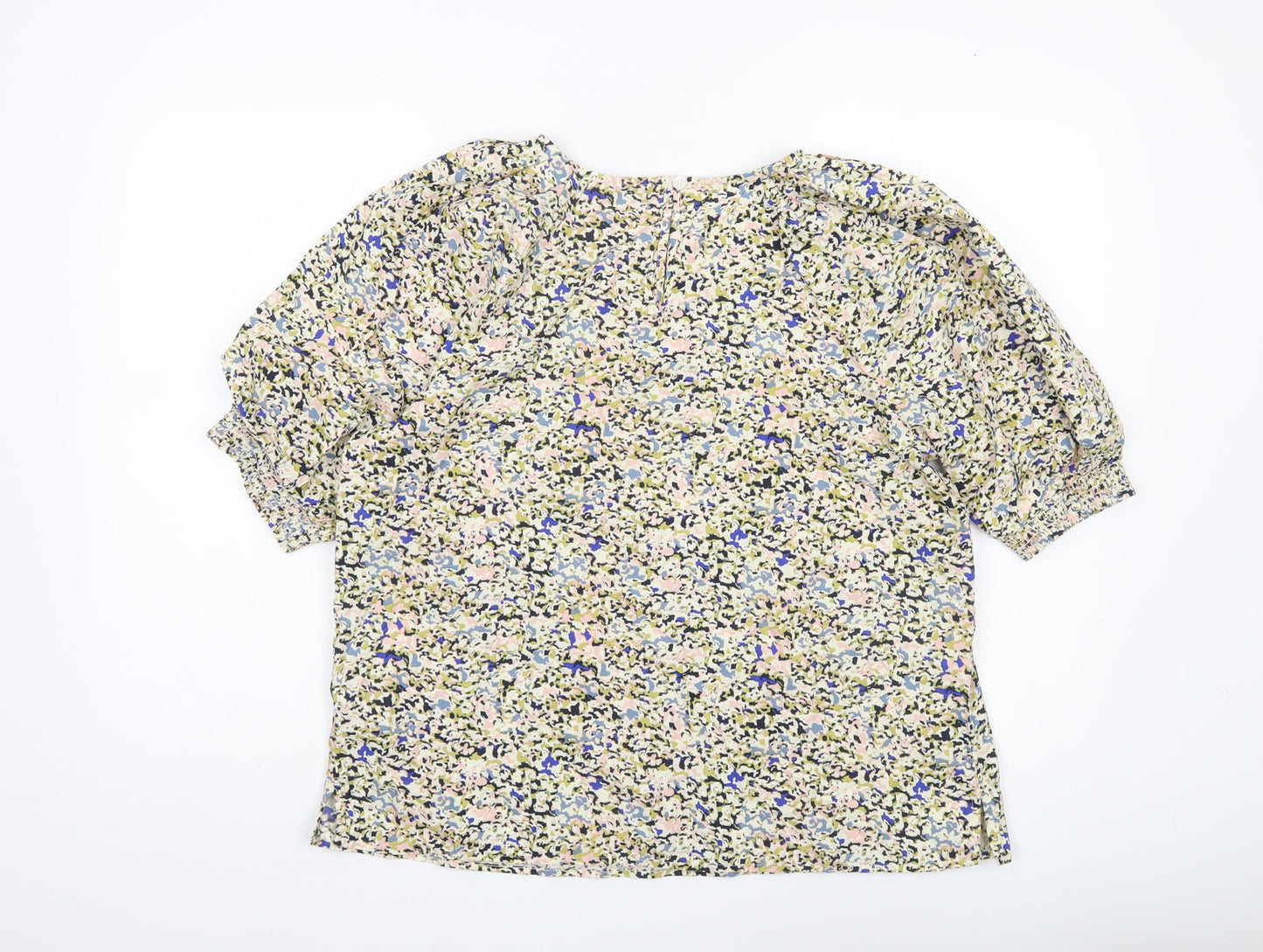 Womens UK Size 14 Marks and Spencer Multicoloured Tunic Blouse