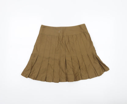 Collusion Womens Brown Cargo Short Skirt Size 10 Cotton Pockets
