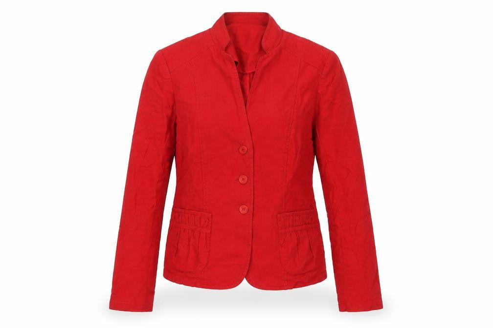 Womens UK Size 10 Viyella Regular Red Blazer