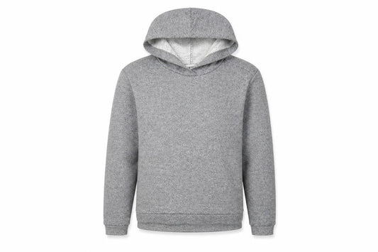 H&M Girls Grey Glitter Pullover Hoodie Size 12 Years Cotton Blend