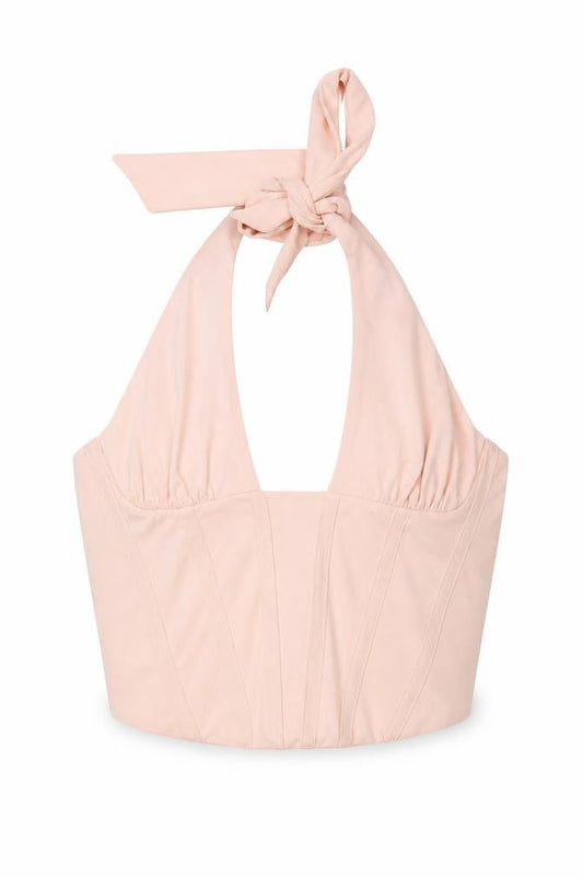Womens UK Size 12 Zara Pink Cropped Tank