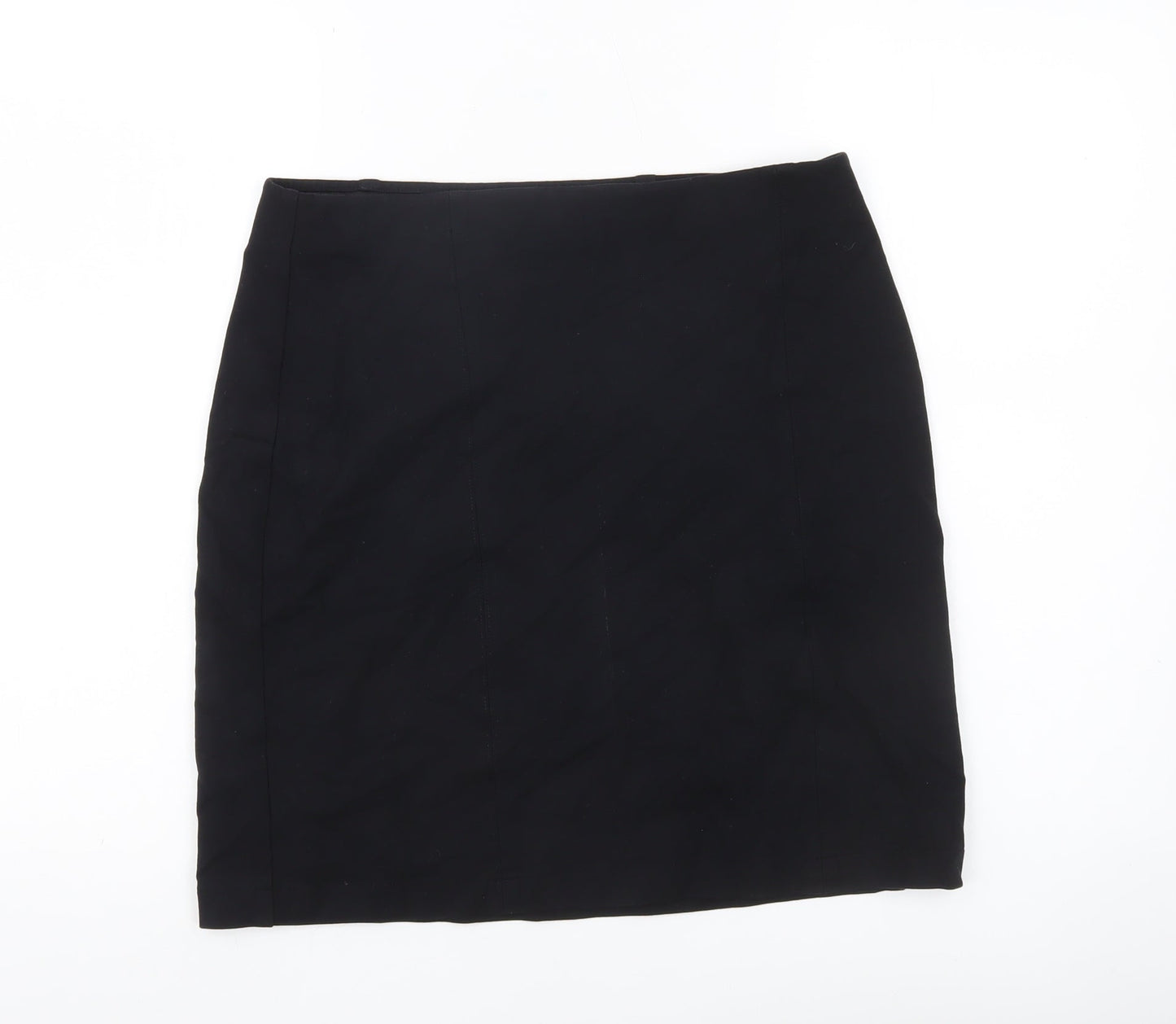 Marks and Spencer Womens Black Size 12 Pencil Skirt Workwear