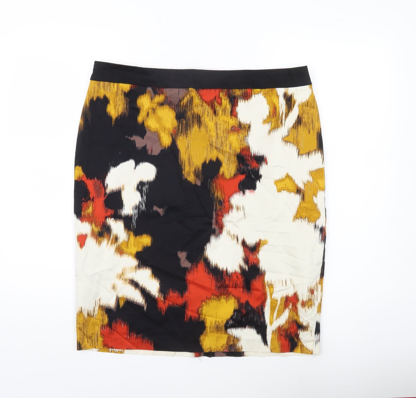 Marks and Spencer Women’s Multicoloured Floral Pencil Skirt Size 16
