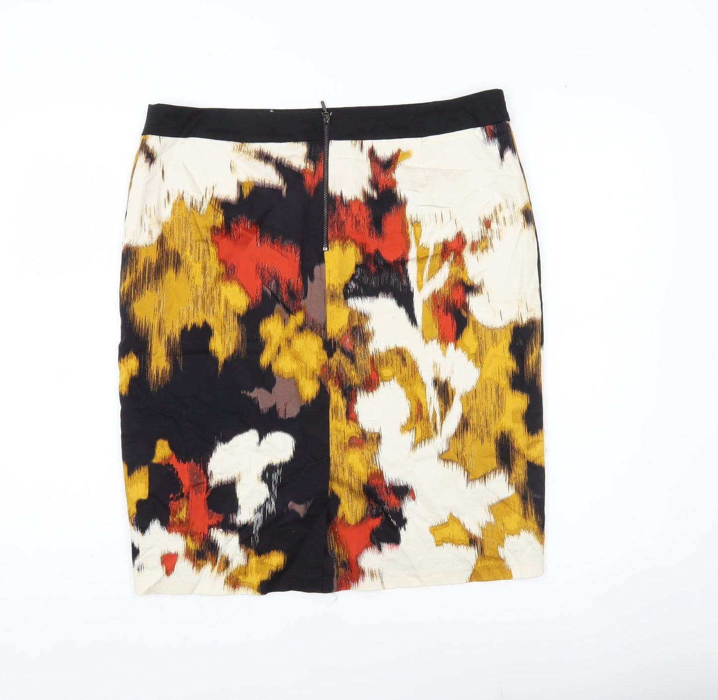 Marks and Spencer Women’s Multicoloured Floral Pencil Skirt Size 16