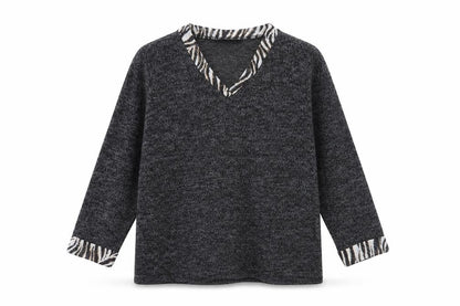 Womens UK Size 10 Bonmarché Grey Pullover Jumper
