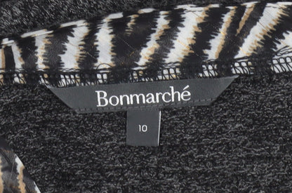 Womens UK Size 10 Bonmarché Grey Pullover Jumper
