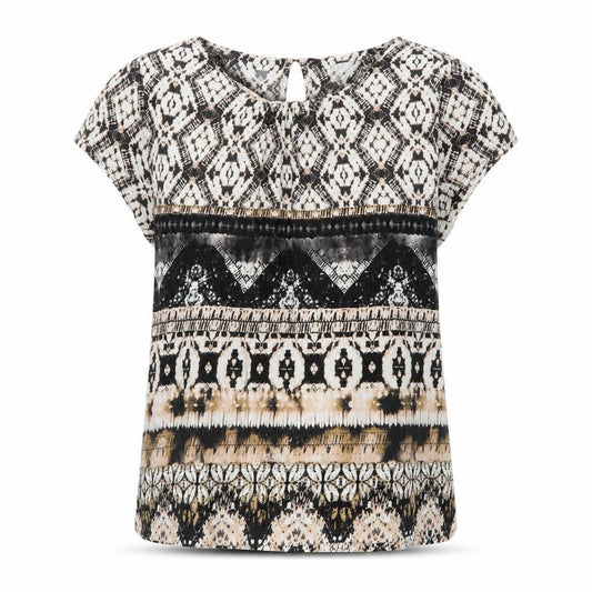 Womens UK Size 14 Wallis Multicoloured Tunic Blouse