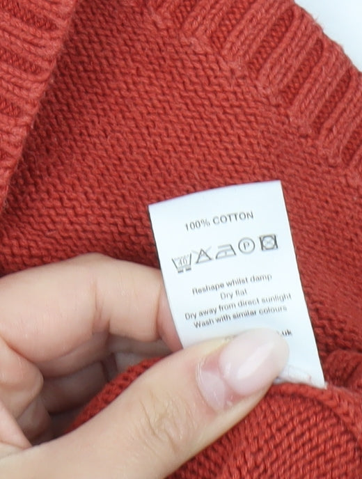 Womens UK Size 14 Principles Red Pullover Jumper