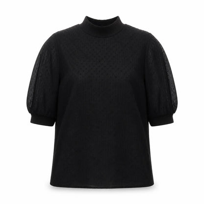 Womens UK Size M Zara Black Tunic Blouse