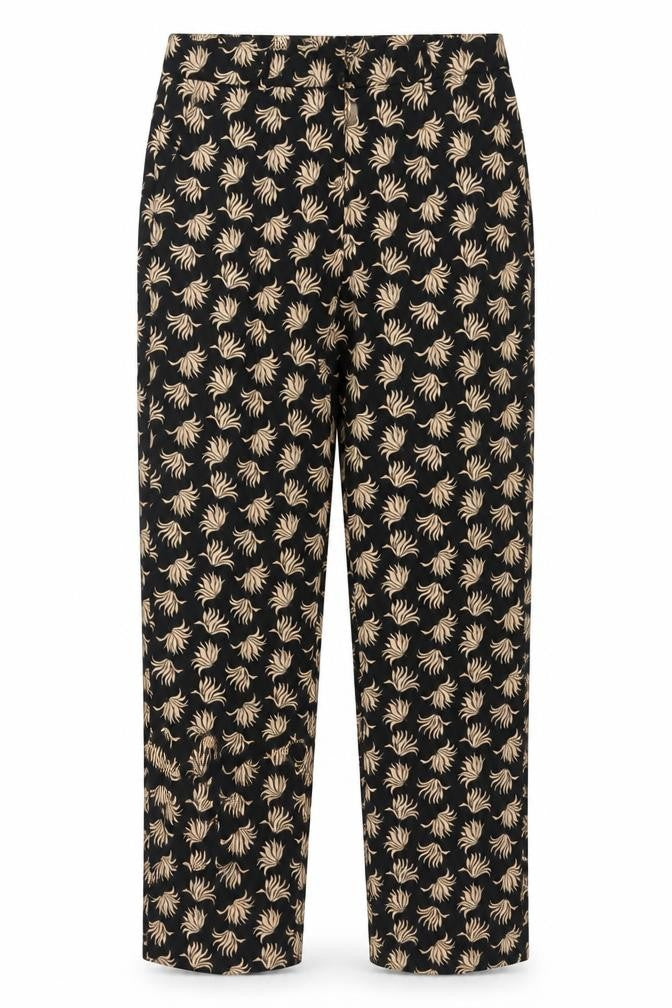 Womens UK Size 10 MNG Regular Fit BusinessCasualWorkwear Black Trousers