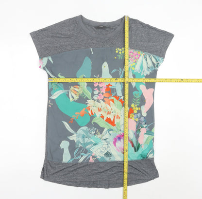 Womens UK Size 10 NEXT Multicoloured Basic T-Shirt