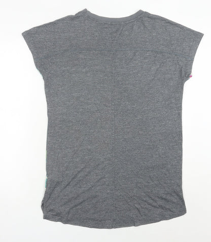 Womens UK Size 10 NEXT Multicoloured Basic T-Shirt