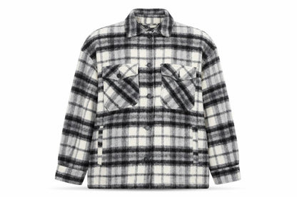 Womens UK Size 12 Zara Grey Shirt Jacket