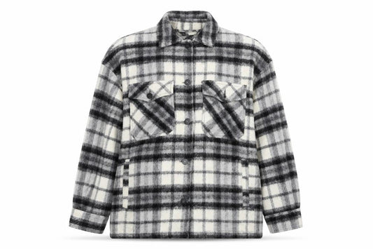 Womens UK Size 12 Zara Grey Shirt Jacket