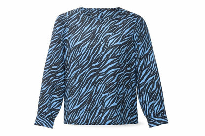 Womens UK Size 10 Marks and Spencer Blue Basic Blouse