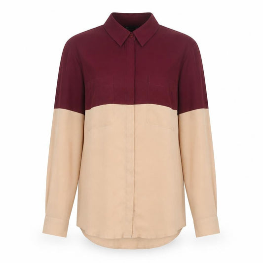 Womens UK Size 6 ASOS DESIGN Multicoloured Basic Button-Up