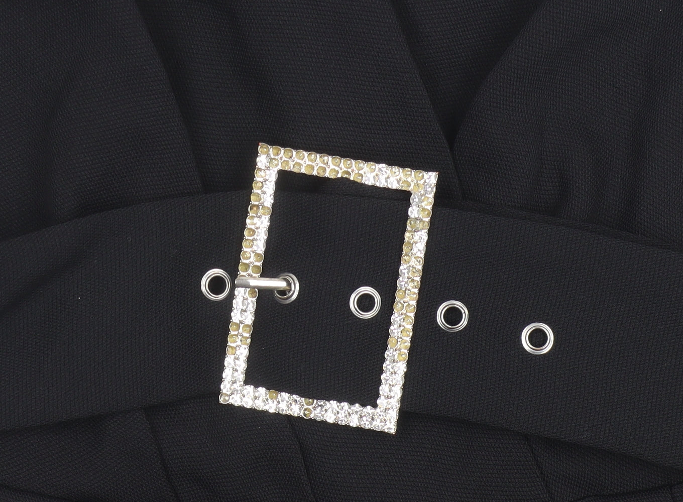 River Island Women’s Black Belted Sleeveless Jumpsuit Size 10