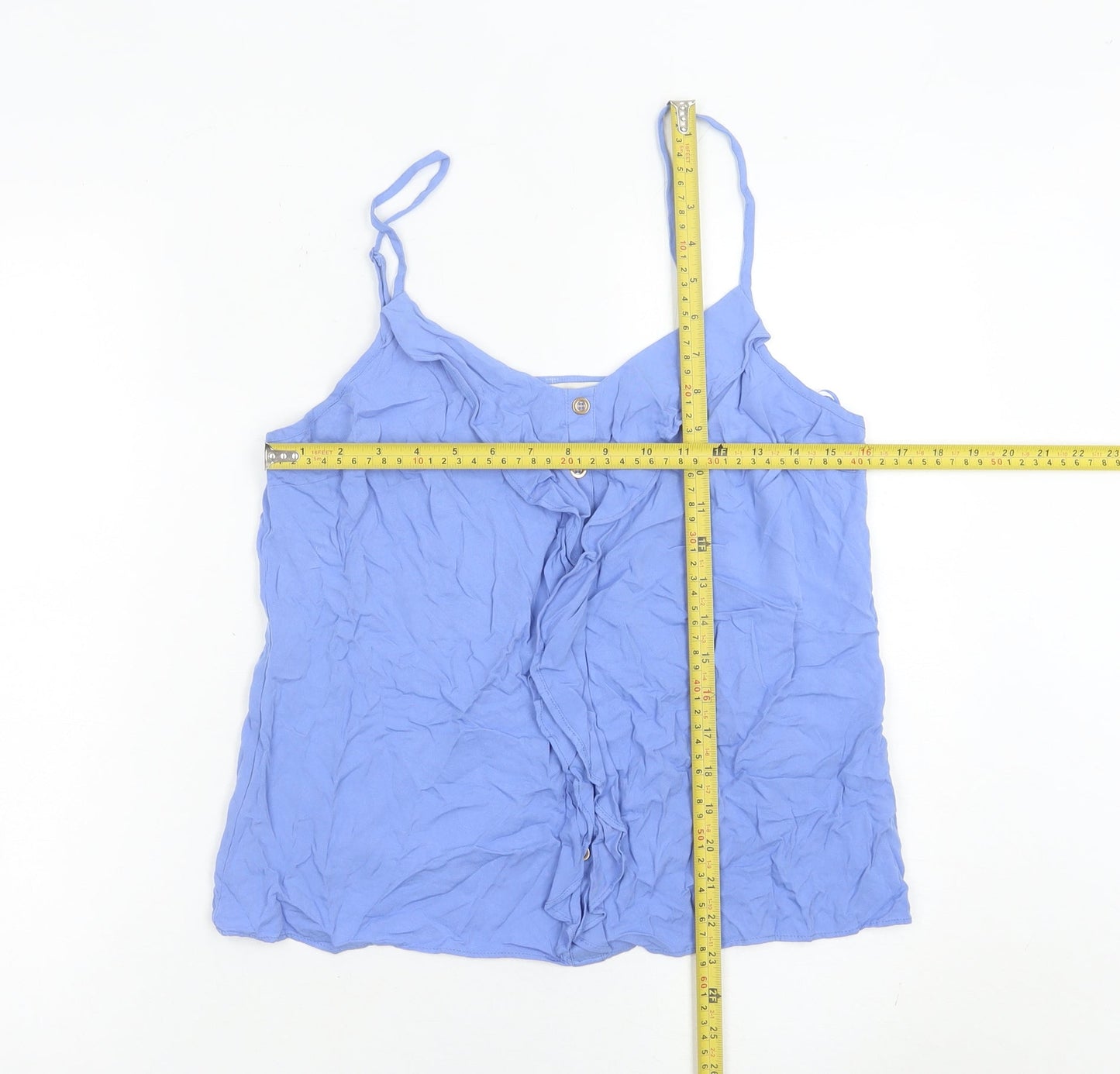 Womens UK Size 12 Oasis Blue Camisole Tank