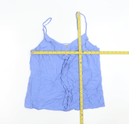 Womens UK Size 12 Oasis Blue Camisole Tank