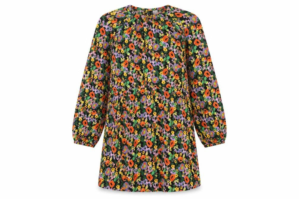 H&M Divided Womens Multicoloured Floral Mini Shift Dress Size 12
