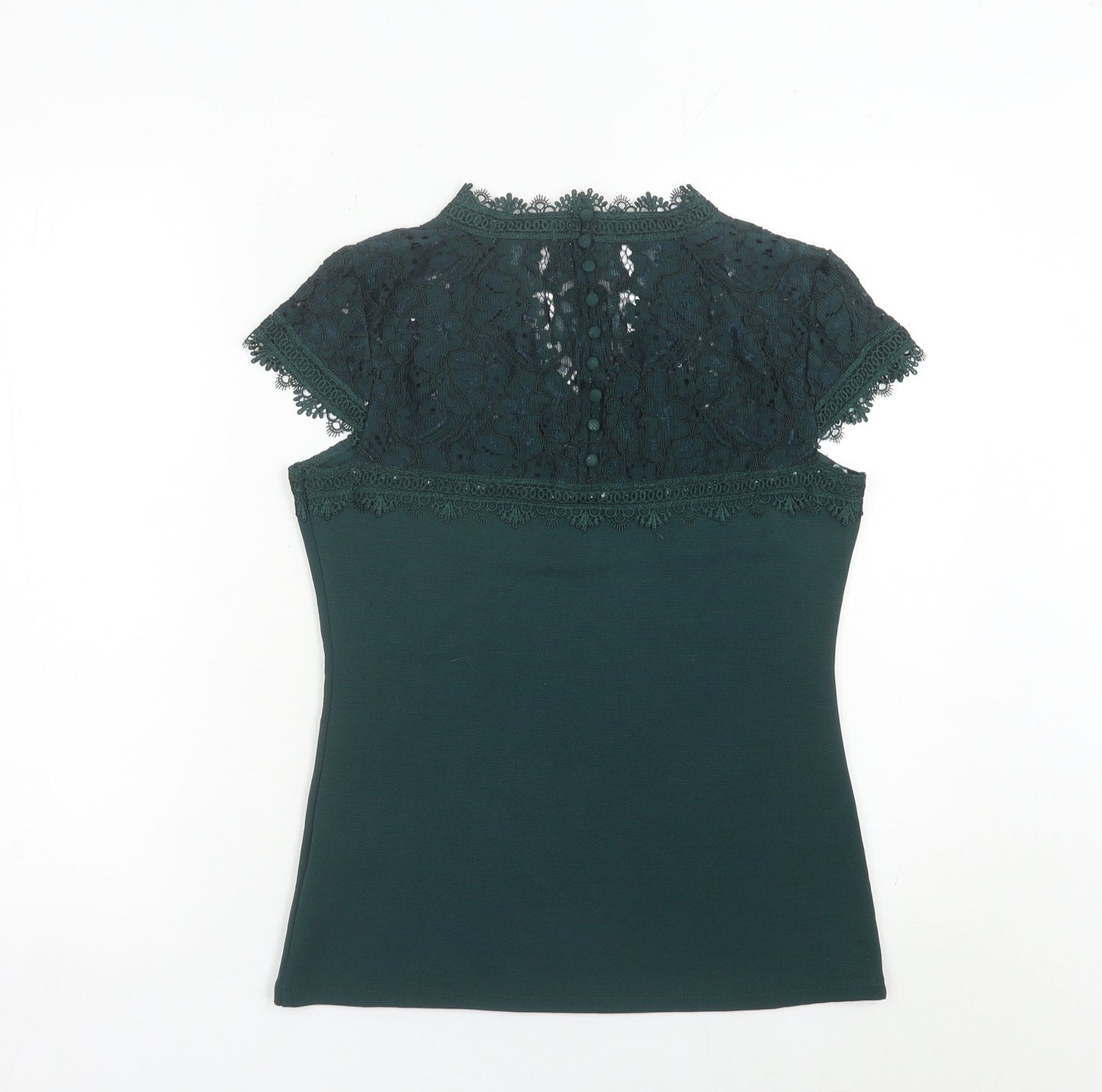 Womens UK Size S H&M Green Camisole Blouse