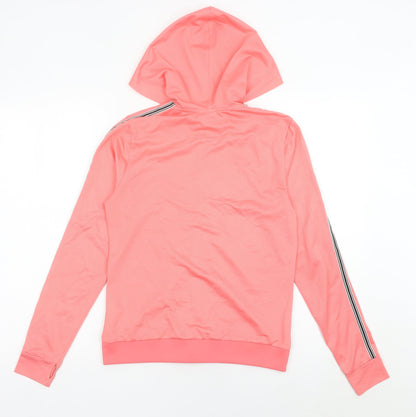 Ellesse Women’s Pink Full Zip Hoodie UK 10 Polyester Sportswear