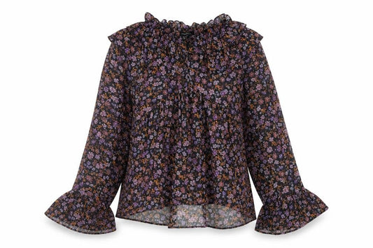 Womens UK Size 10 New Look Multicoloured Tunic Blouse