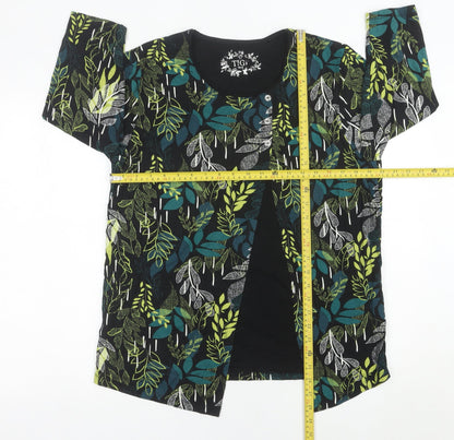 Womens UK Size 14 TIGI Multicoloured Tunic Blouse