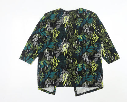 Womens UK Size 14 TIGI Multicoloured Tunic Blouse