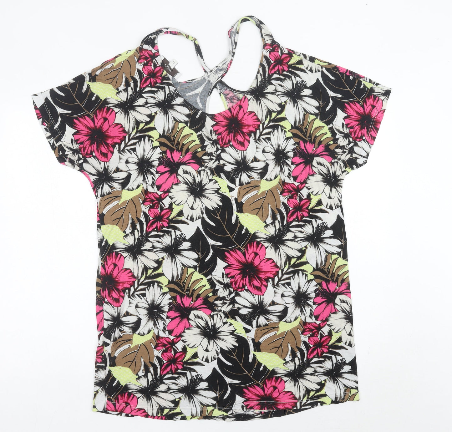 Womens UK Size 16 NEXT Multicoloured Tunic T-Shirt