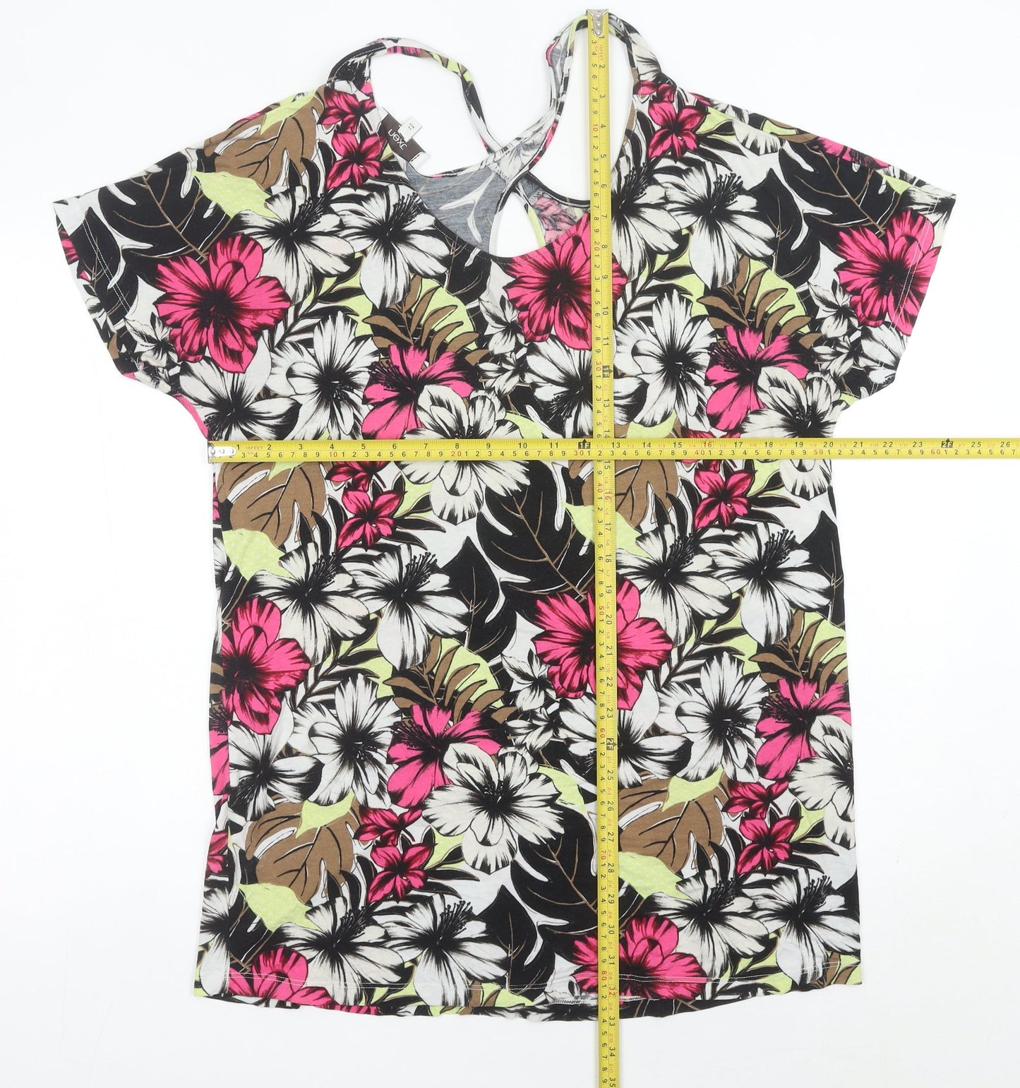 Womens UK Size 16 NEXT Multicoloured Tunic T-Shirt