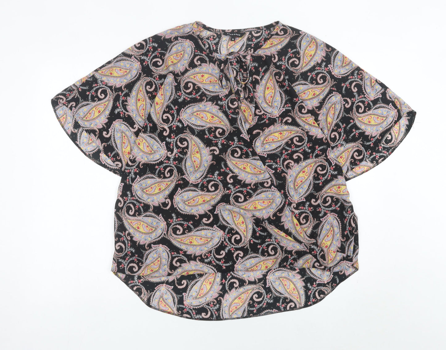 Peacocks Women’s Multicoloured Paisley Tunic Blouse Size 16