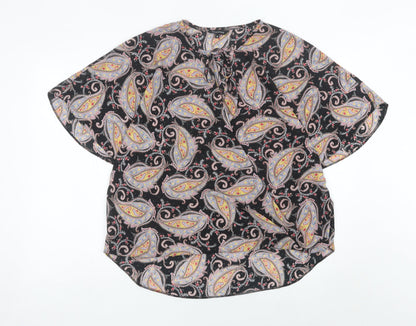Peacocks Women’s Multicoloured Paisley Tunic Blouse Size 16