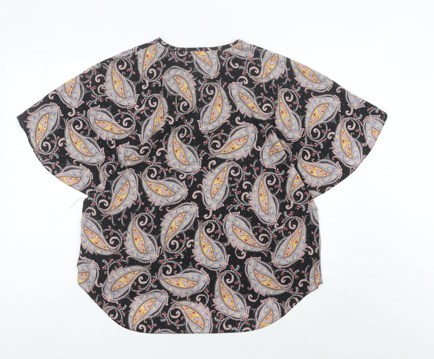 Peacocks Women’s Multicoloured Paisley Tunic Blouse Size 16