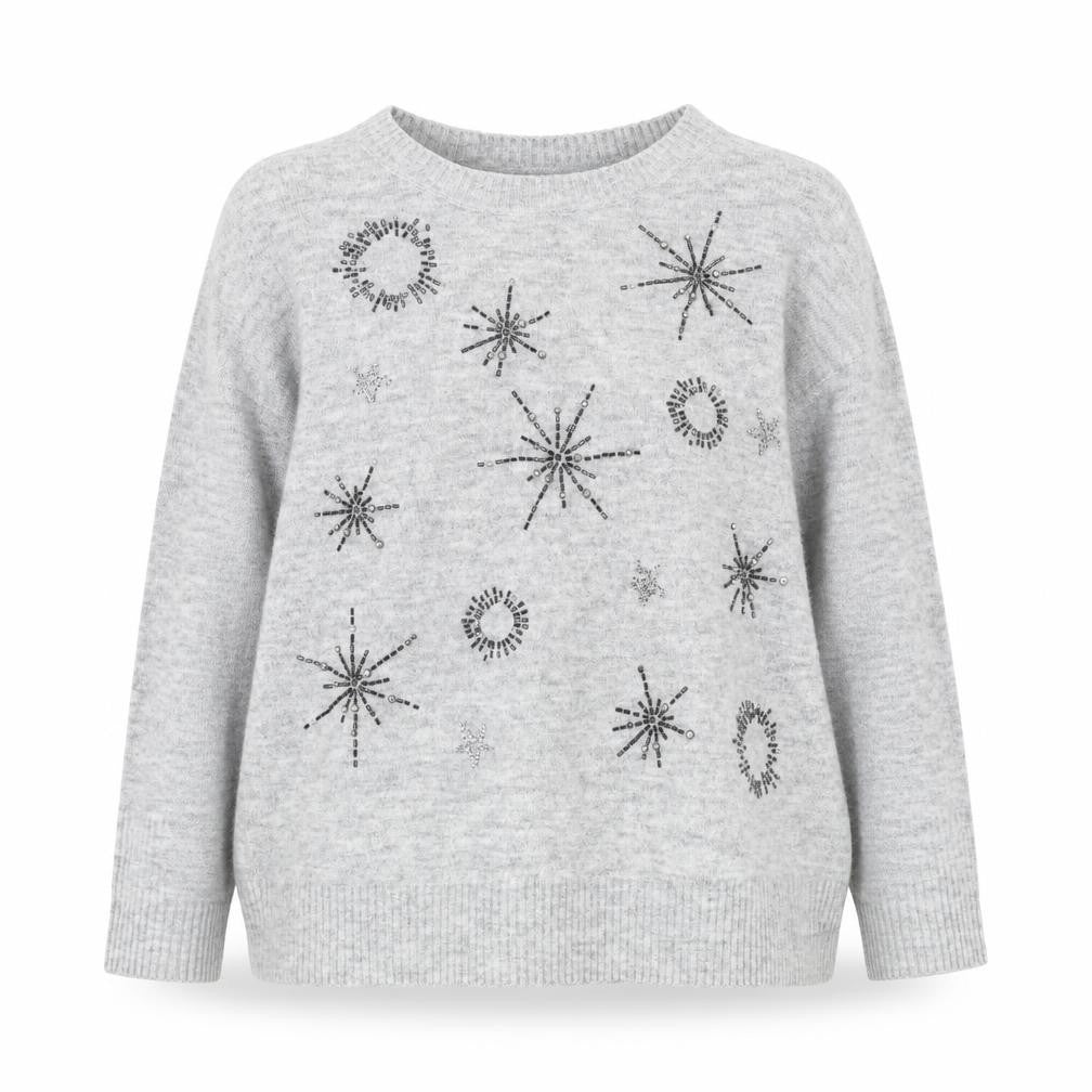 Womens UK Size L Wallis Grey Pullover Jumper