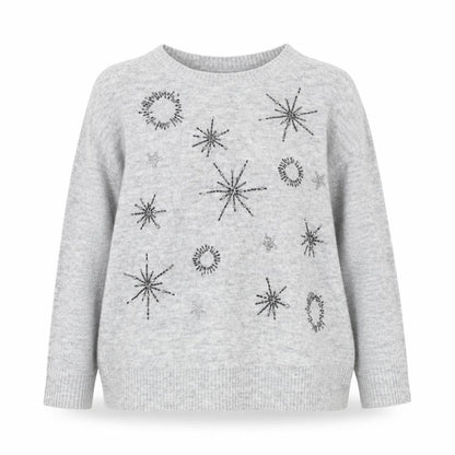 Womens UK Size L Wallis Grey Pullover Jumper