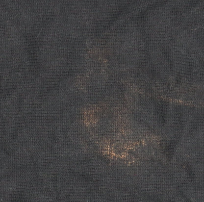 Marks and Spencer Men’s Black Cotton V-Neck Jumper XL