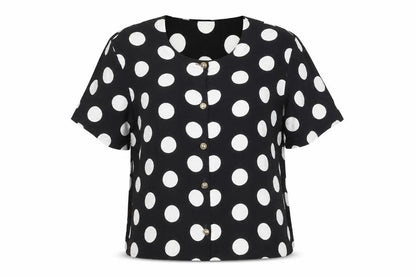 Womens UK Size 20 St Michael Black Classic Blouse