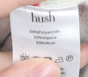 Hush Women’s Multicoloured Floral Wool Alpaca Jumper Size S