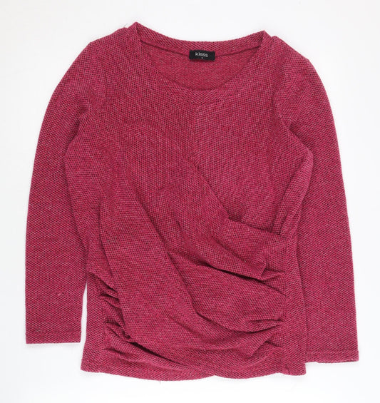 Womens UK Size M Klass Pink Pullover Jumper