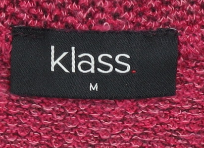 Womens UK Size M Klass Pink Pullover Jumper