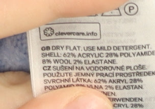 H&M Women’s Blue Cowl Neck Knit Pullover Jumper Size M