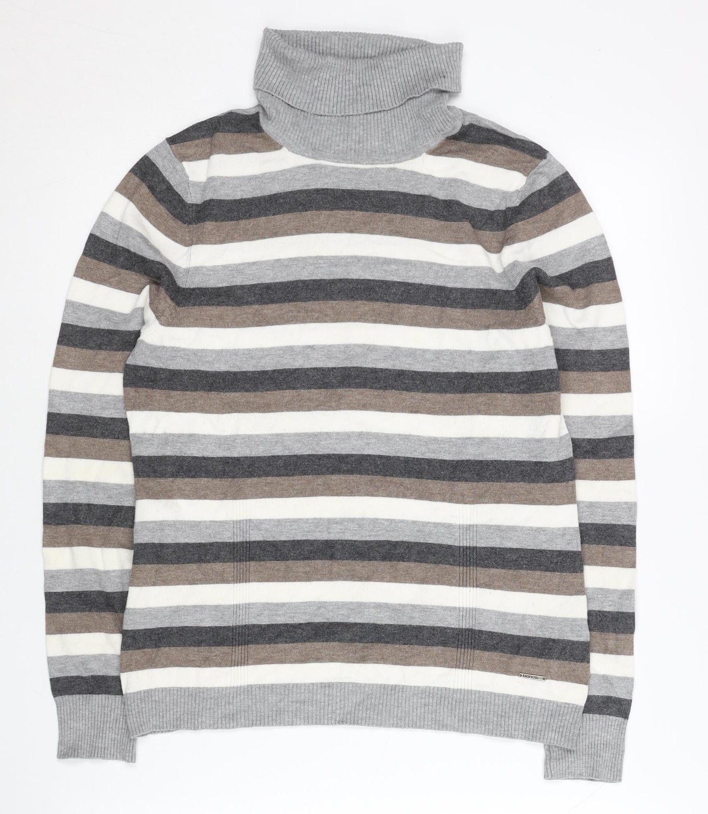 Womens UK Size 12 Bianca Grey Pullover Jumper