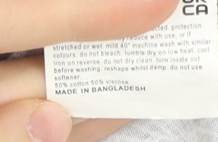 Mountain Warehouse Womens Blue Size 8 A-Line Knee Length Summer Dress