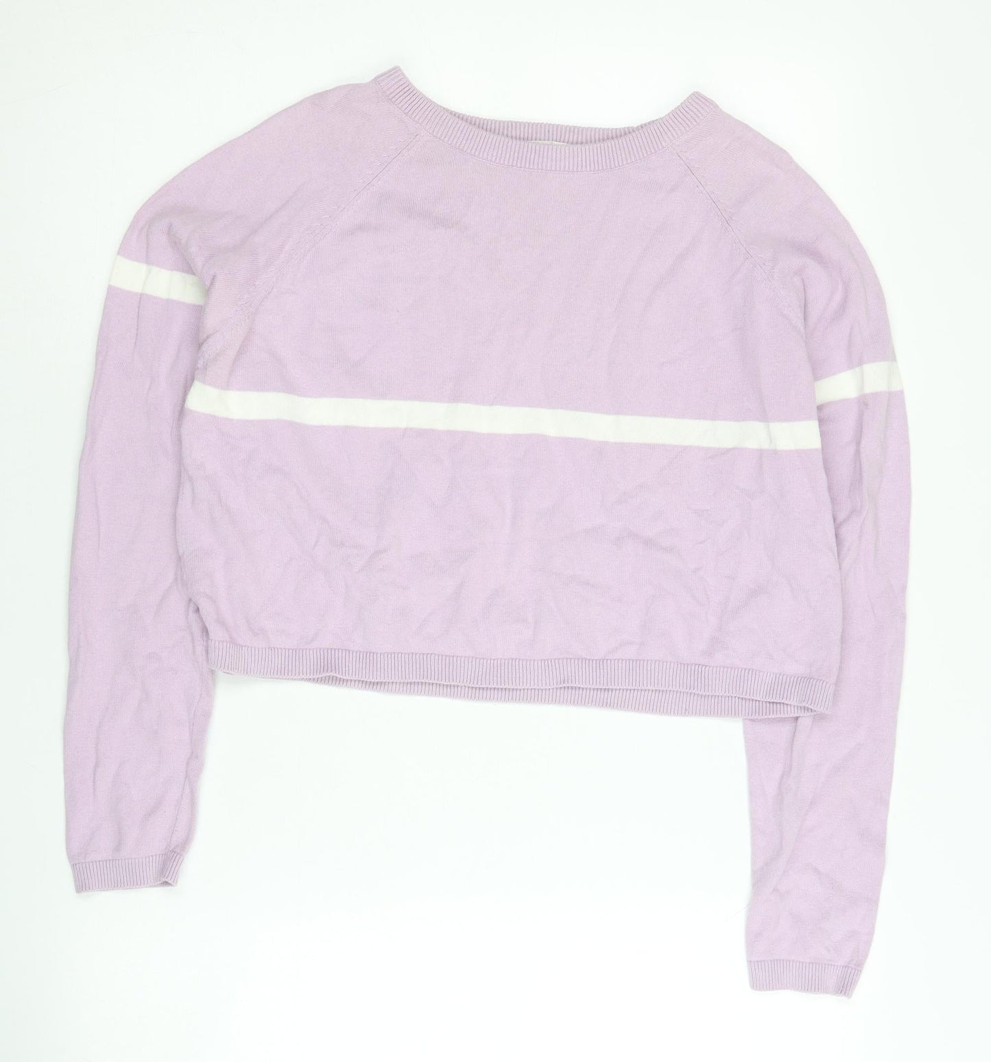 Womens UK Size M Terranova Purple Pullover Jumper