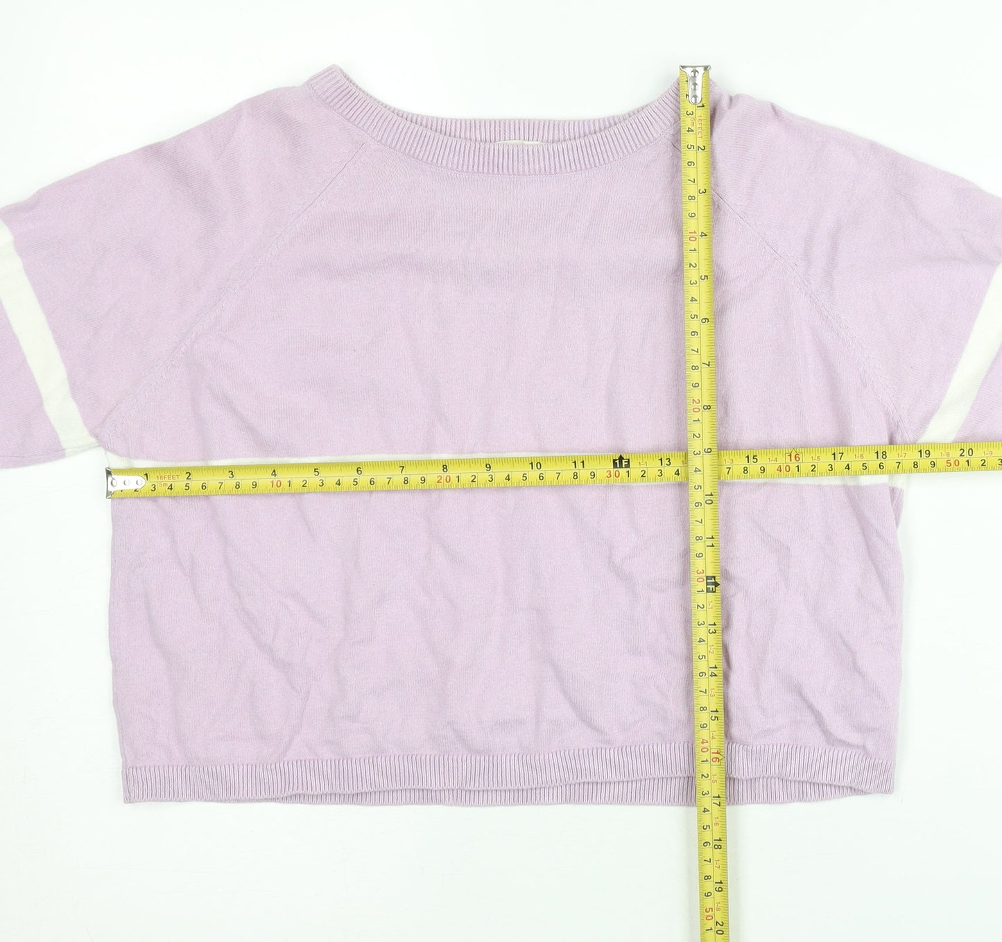 Womens UK Size M Terranova Purple Pullover Jumper