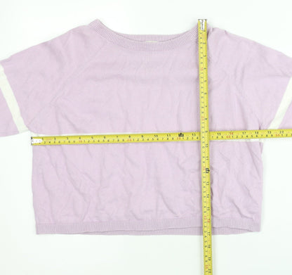 Womens UK Size M Terranova Purple Pullover Jumper