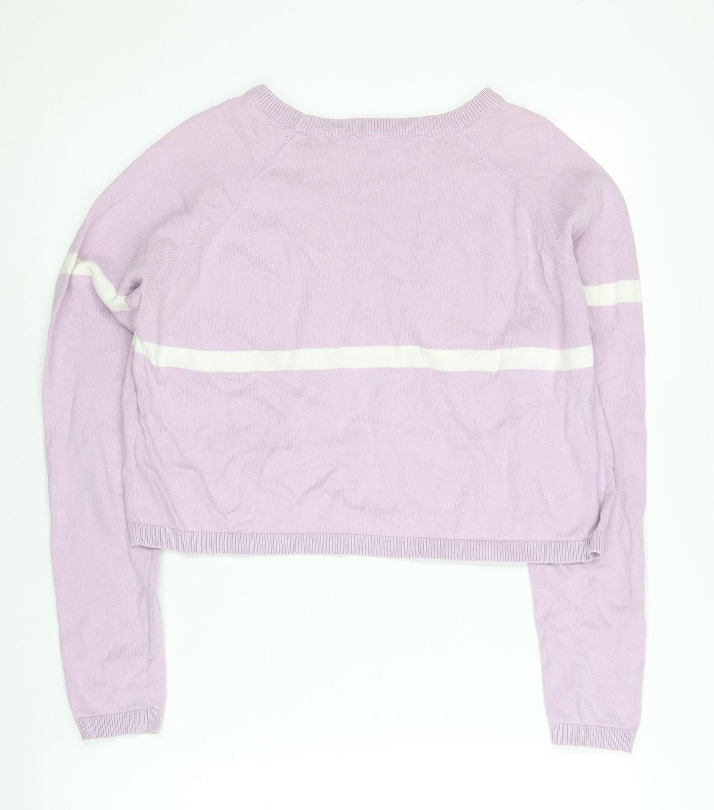 Womens UK Size M Terranova Purple Pullover Jumper